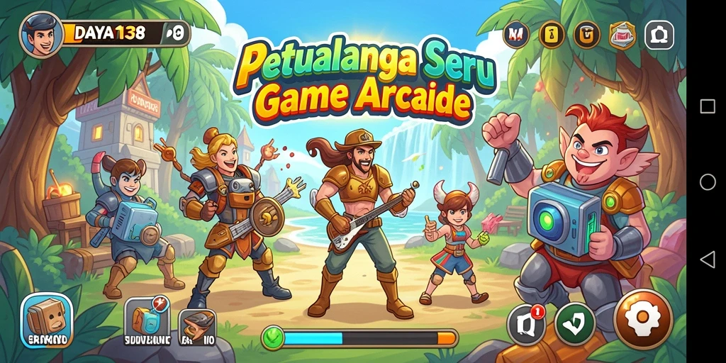 Tampilan gameplay yang menarik dan penuh tantangan dalam DAYA138.