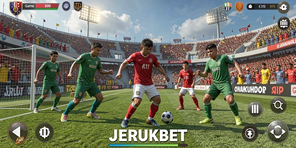 Tampilan gameplay JERUKBET yang menarik dan mengasyikkan.