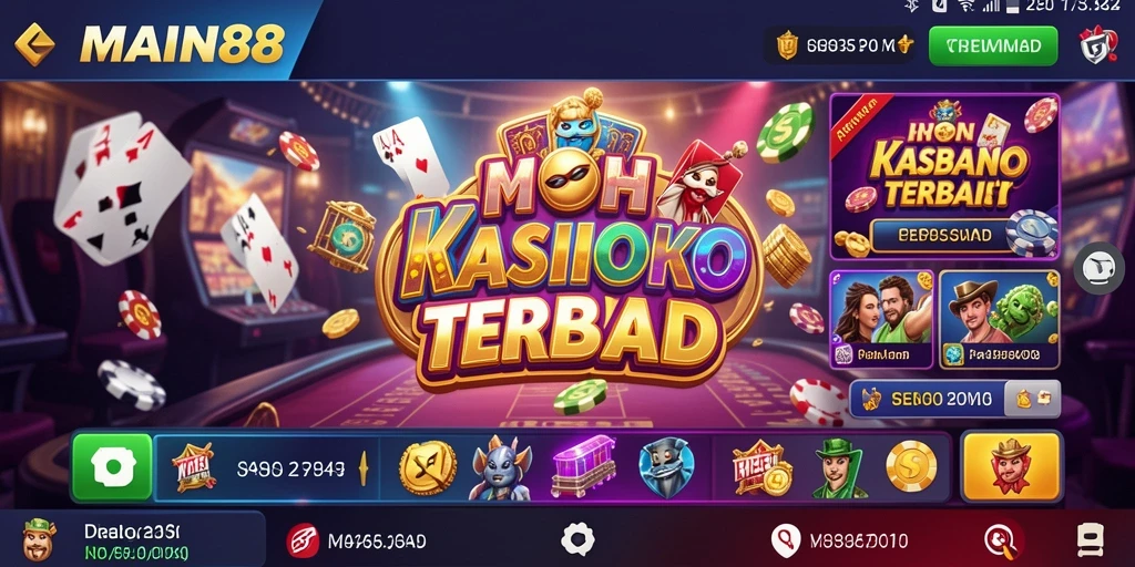 Screenshot MAIN88 menampilkan permainan menarik dan antarmuka yang interaktif.