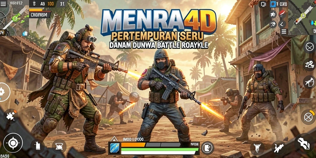 Gameplay seru dan menegangkan di MENARA4D.