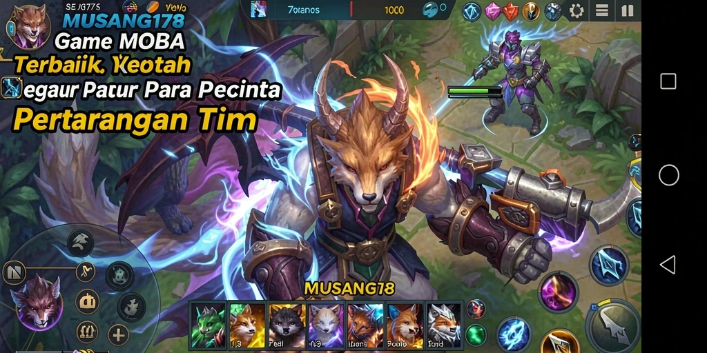 Tampilan gameplay seru dari MUSANG178 yang penuh aksi.