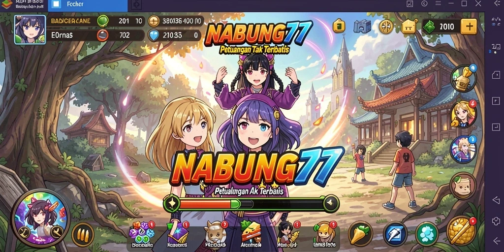 Tangkapan layar menampilkan karakter Anime dalam aksi yang mendebarkan.