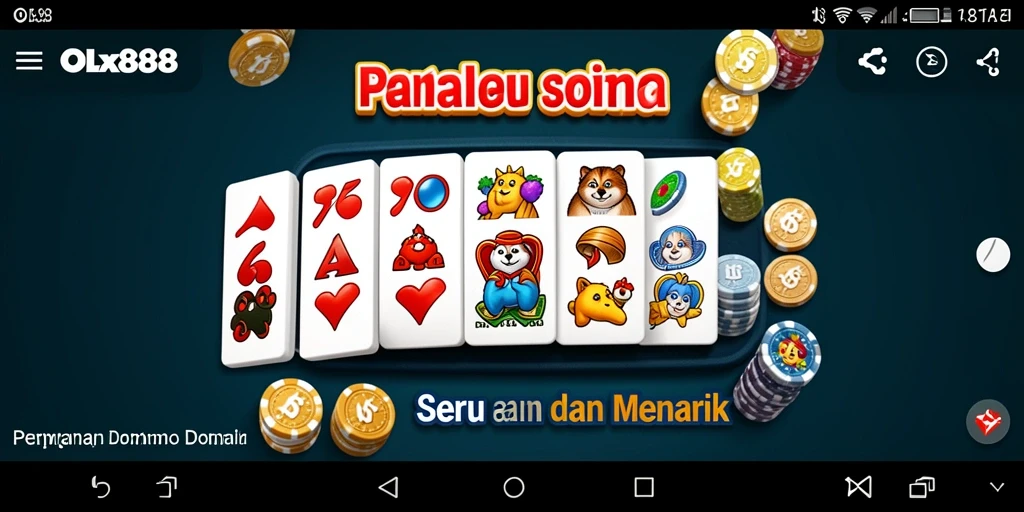 Gameplay seru dengan antarmuka intuitif di OLX888.