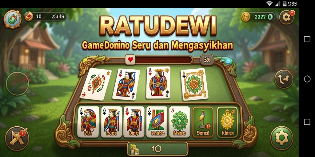Screenshot gameplay RATUDEWI yang menarik dan seru.