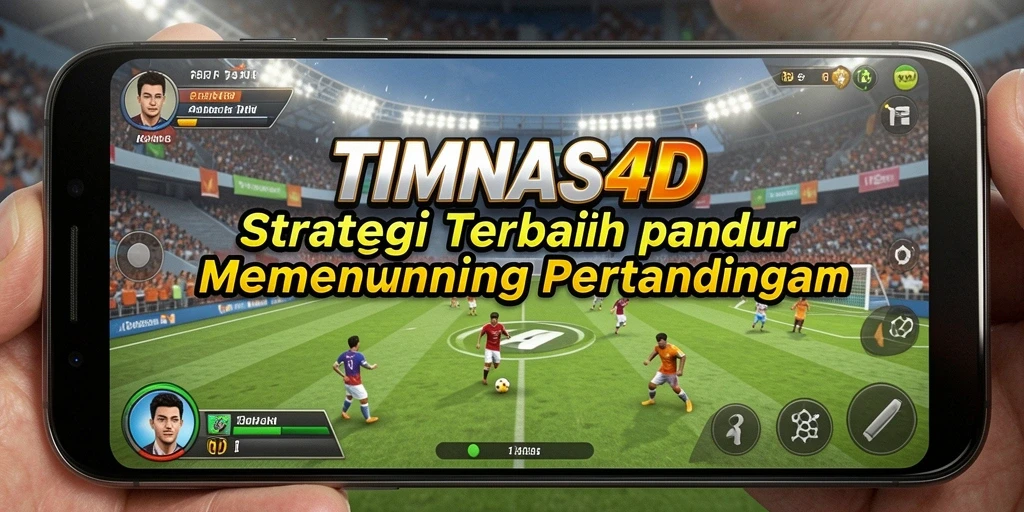 Tampilan gameplay menegangkan di TIMNAS4D dengan taktik yang mendalam.