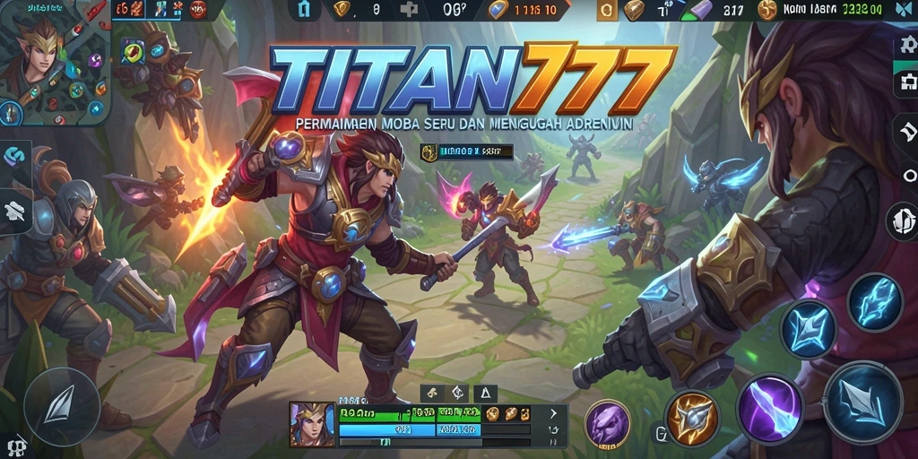 Tampilan permainan seru dalam <strong>TITAN777</strong> dengan aksi taktis dan pertempuran tim.