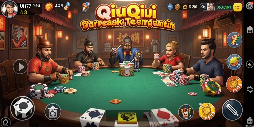 Tangkapan layar Gameplay UH77 yang menarik dan seru.